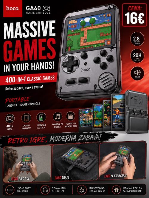Hoco Massivec Games 400in1